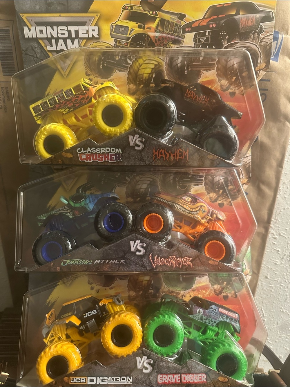 Monster jam 3-2pk bundle